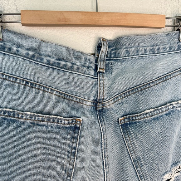 Agolde Criss Cross Short in Symbol 29 - Picture 8 of 12